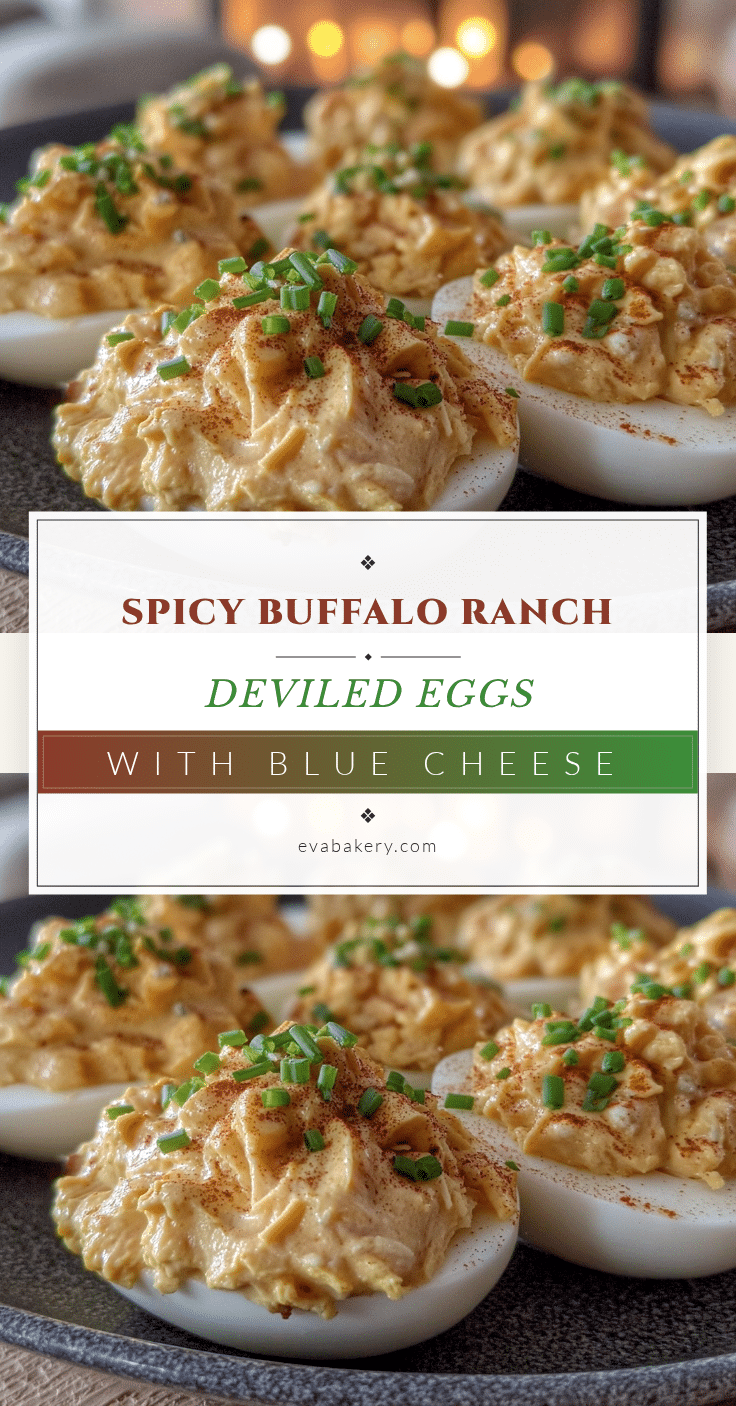 buffalo ranch deviled eggs recipe