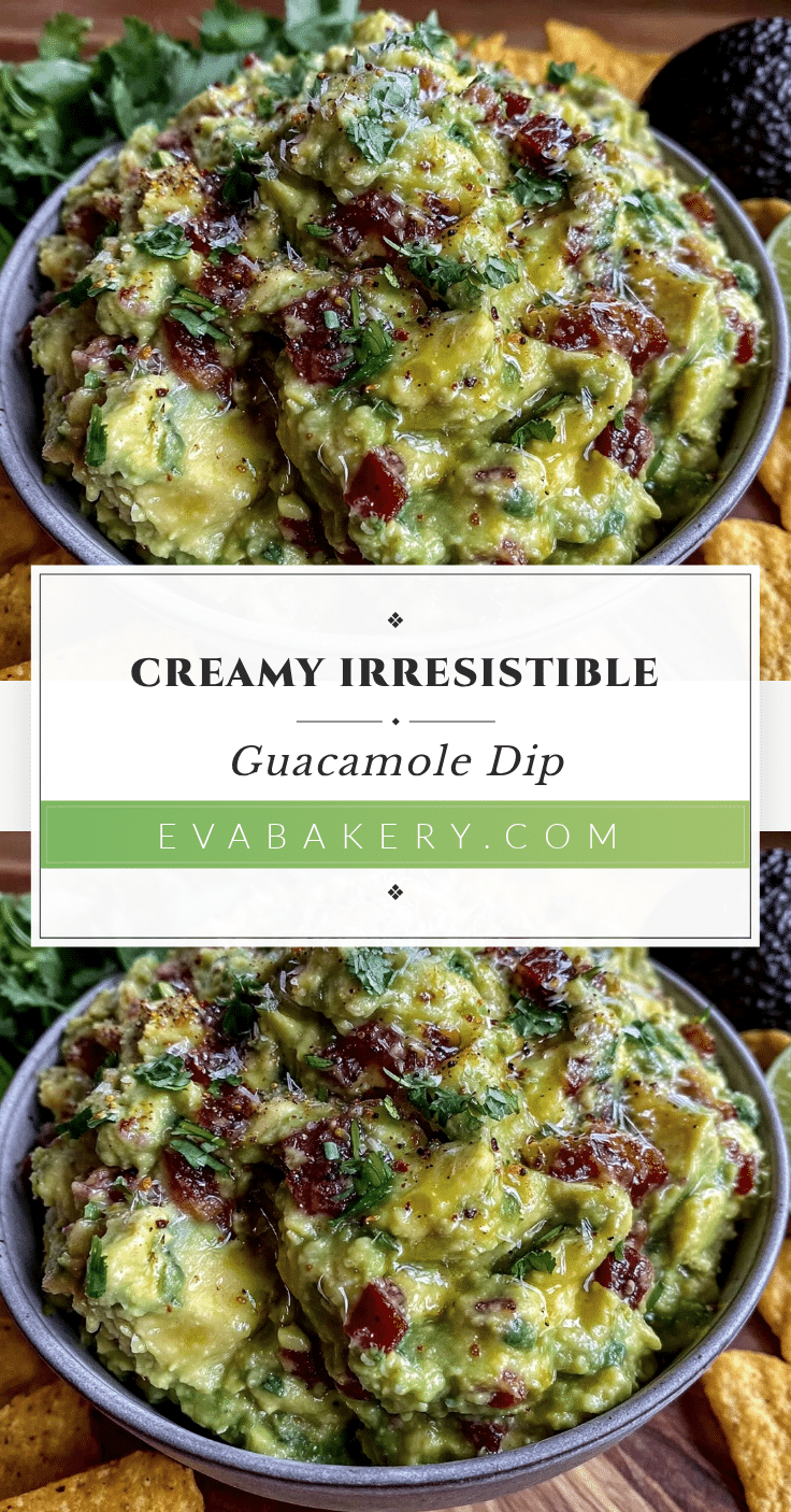 creamy guacamole dip recipe
