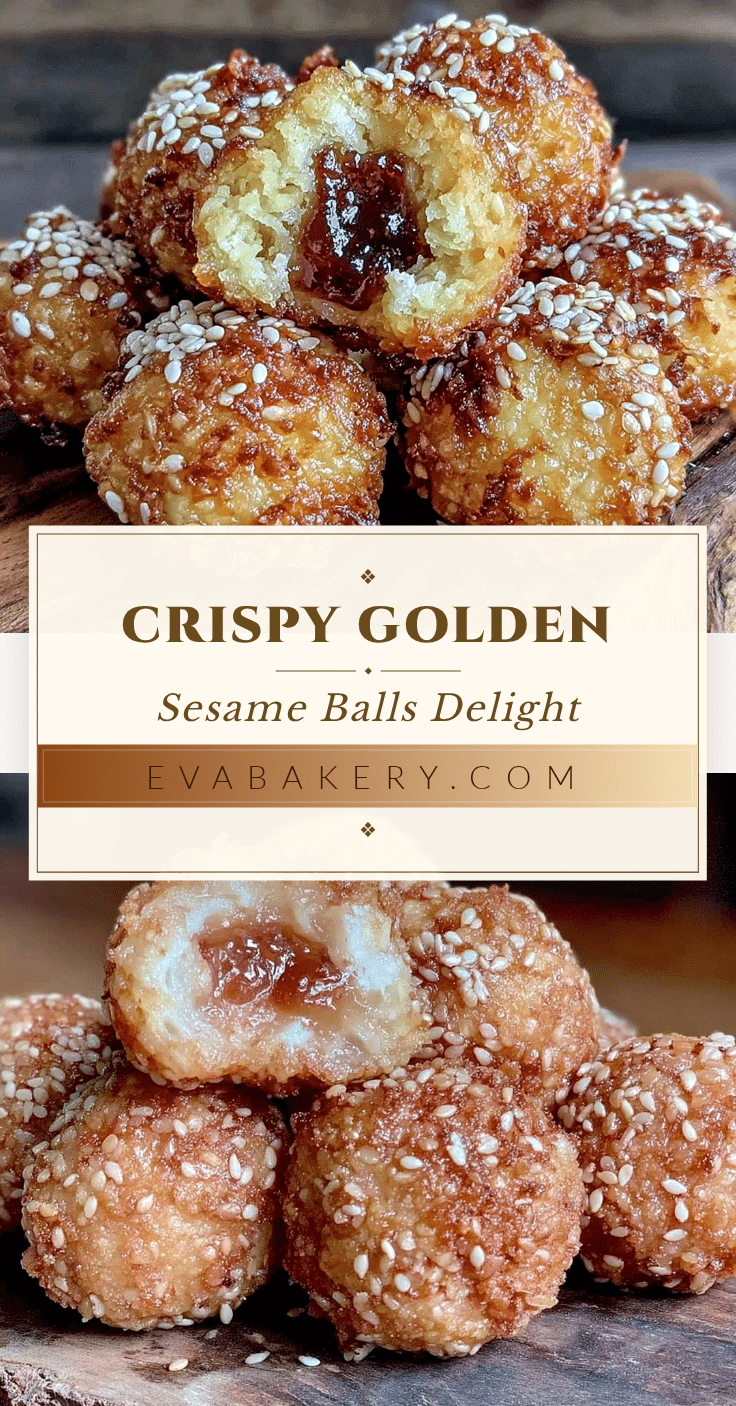 crispy sesame balls recipe