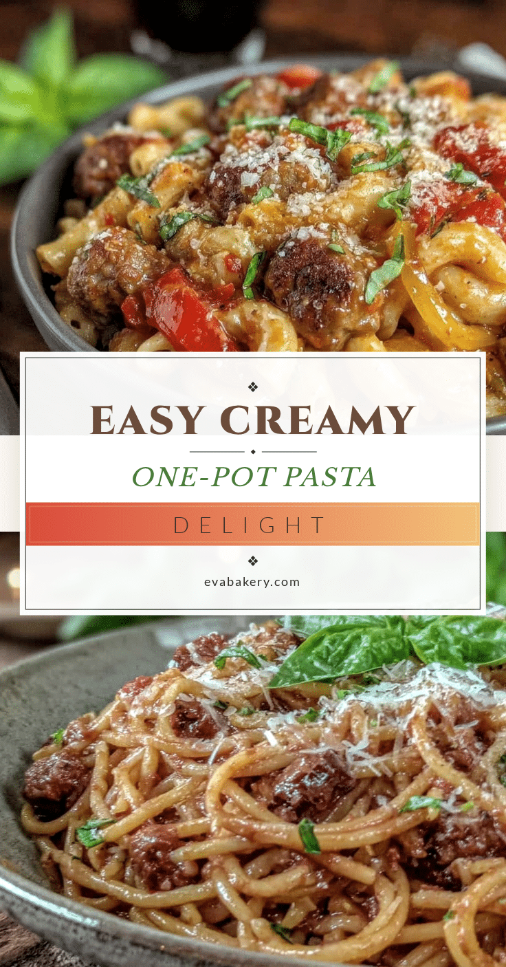 easy creamy one-pot pasta recipe
