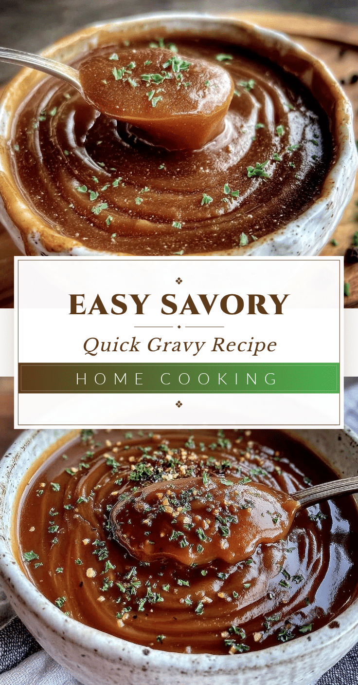 easy savory quick gravy recipe recipe