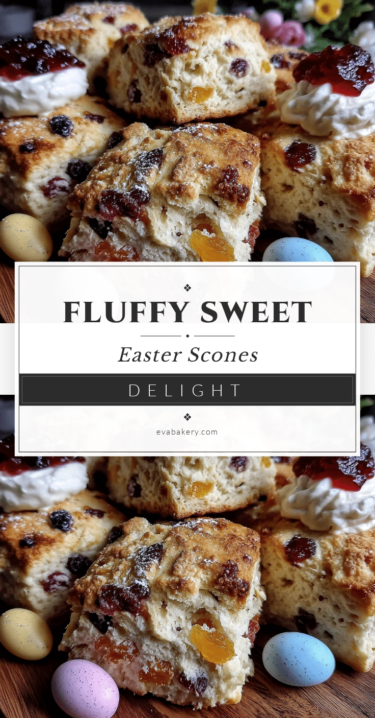 fluffy Easter scones recipe