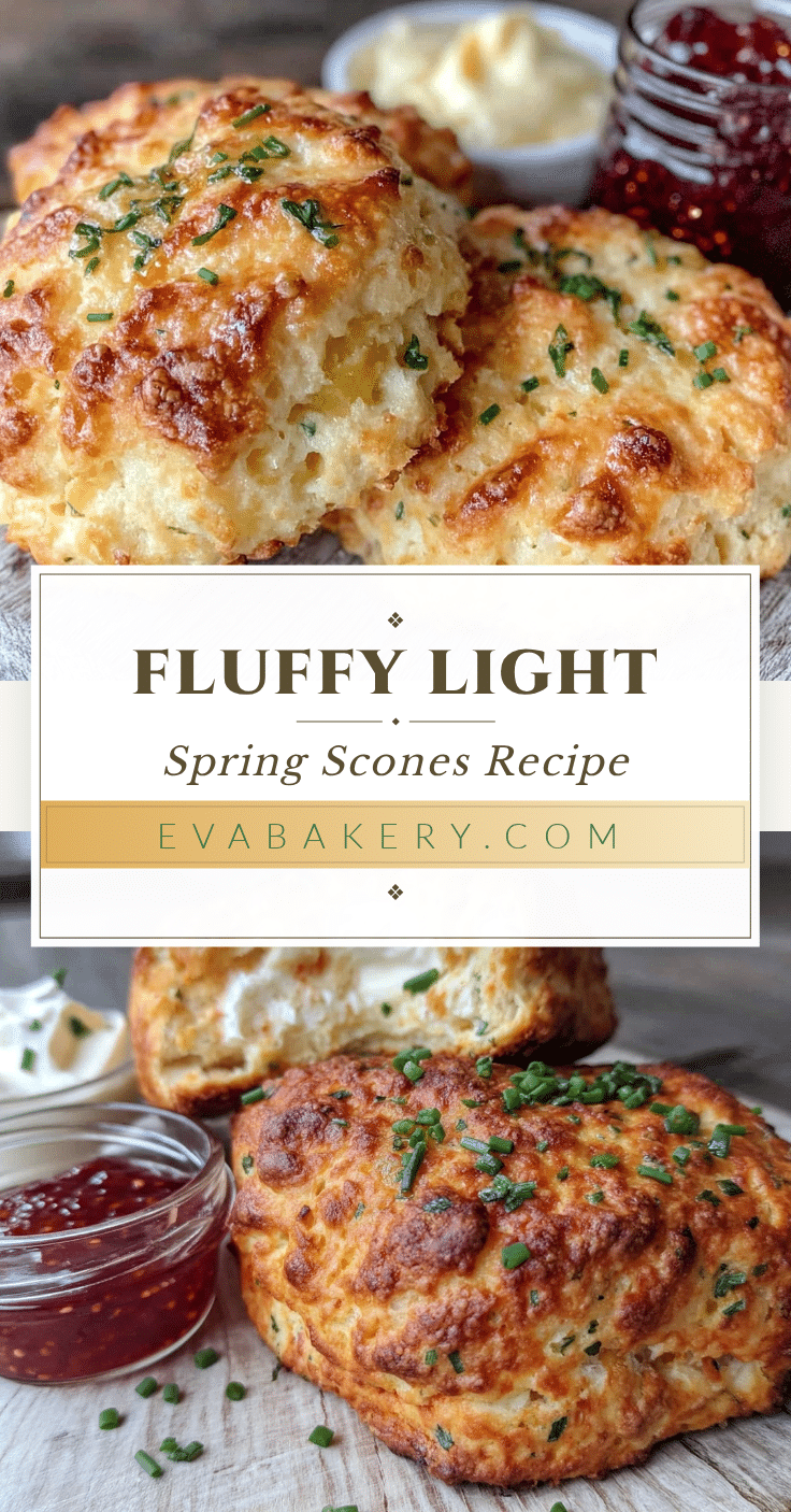 fluffy spring scones with fresh herbs recipe