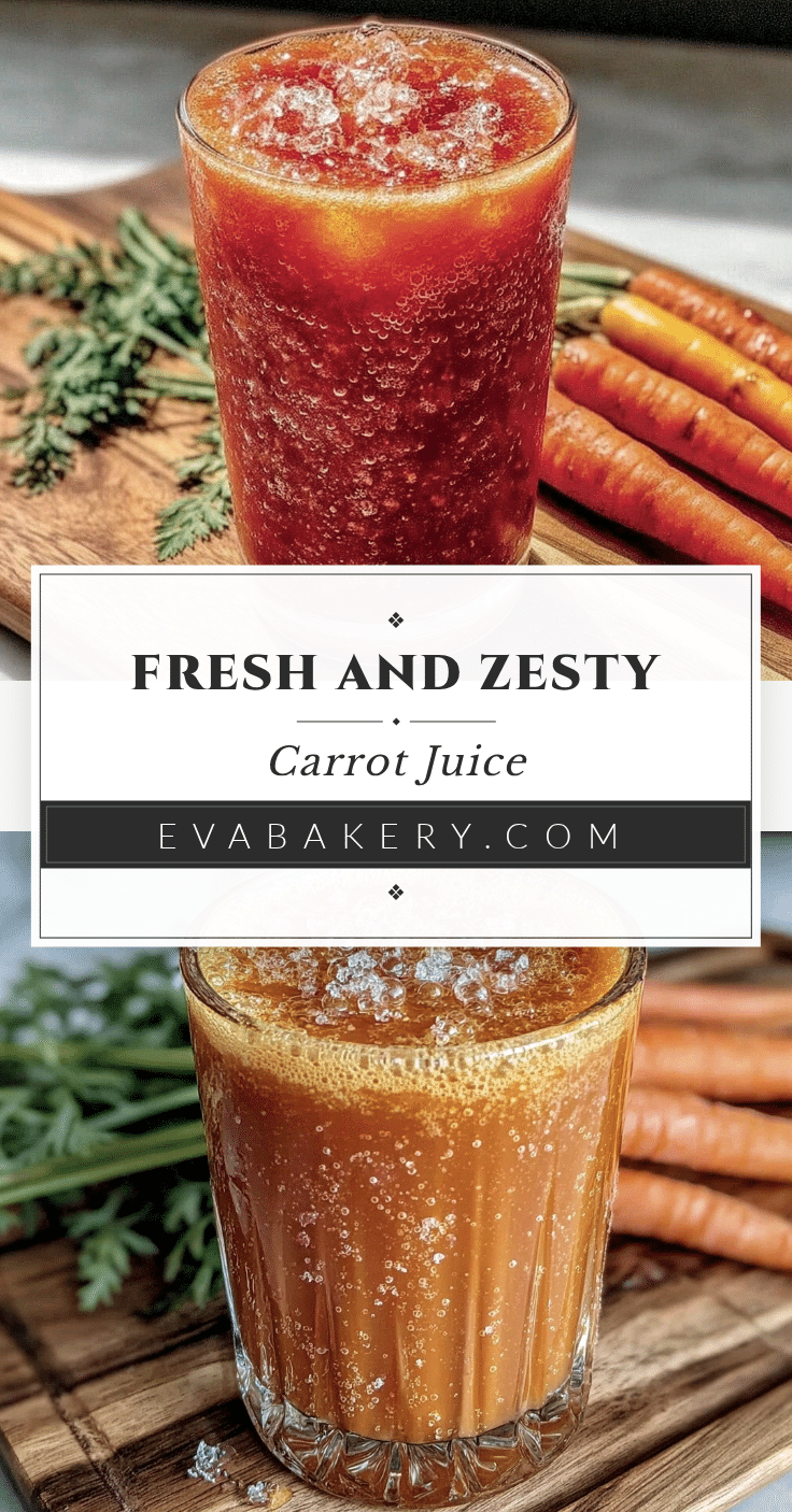 fresh healthy carrot juice recipe