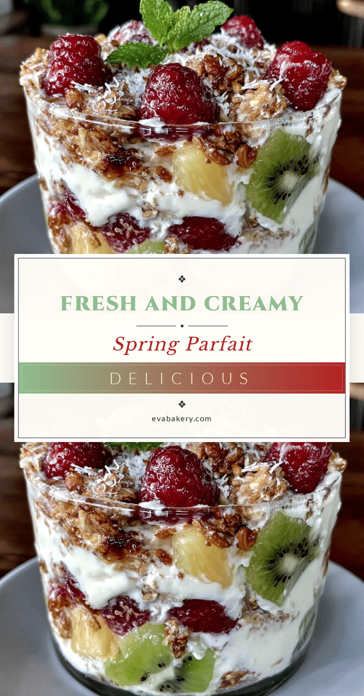 fresh spring parfait recipe