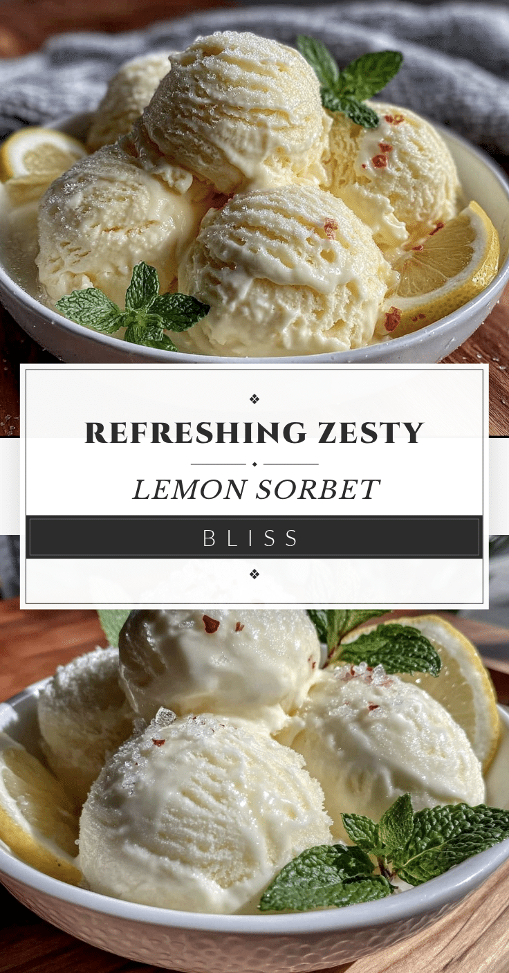 lemon sorbet recipe recipe