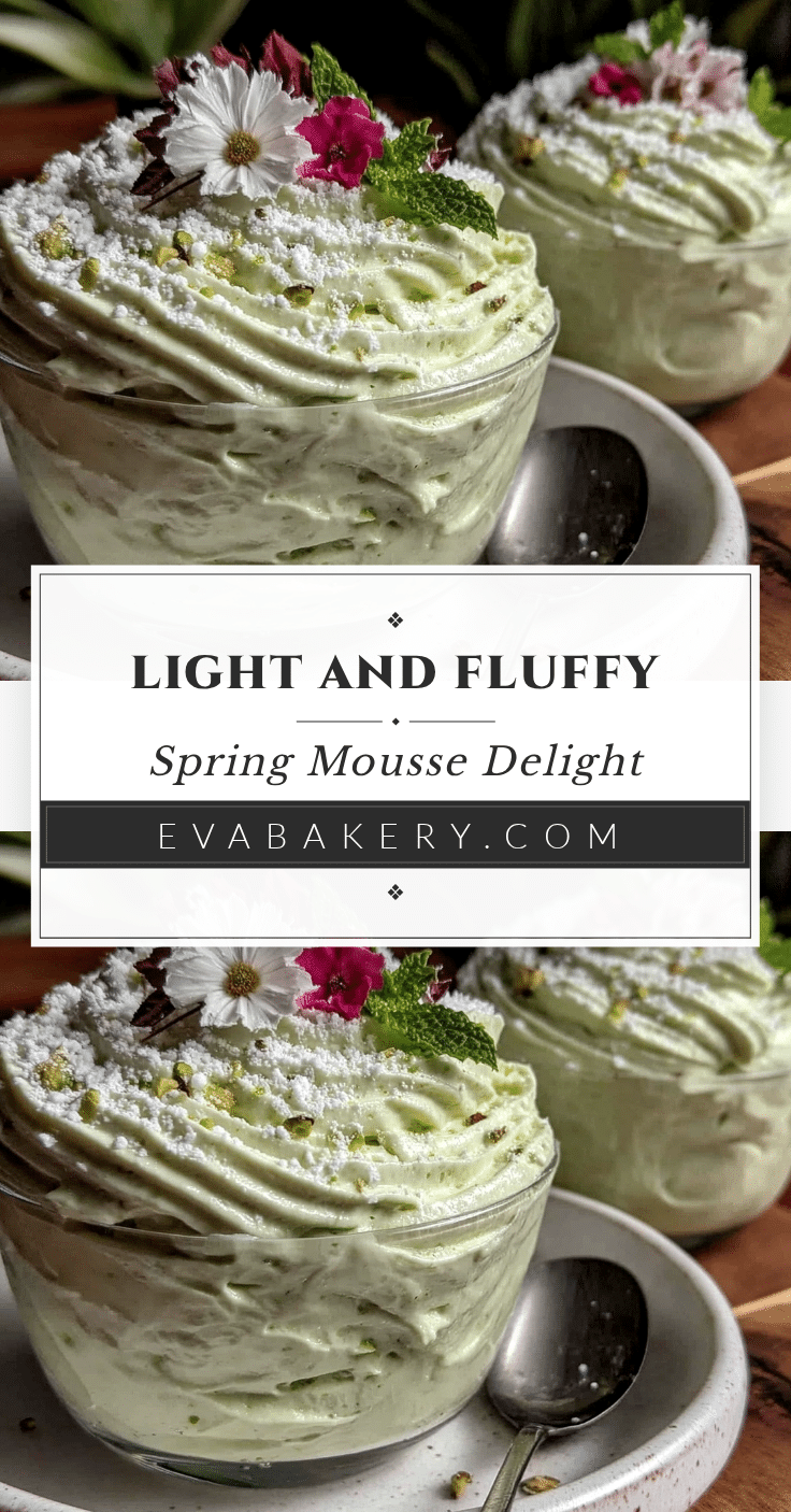 Light and Fluffy Spring Mousse Delight recipe