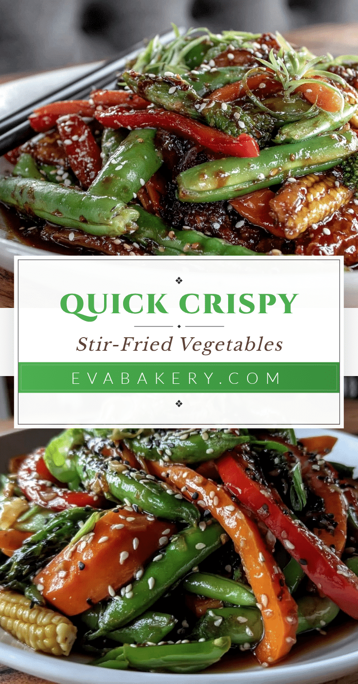 quick crispy stir-fried vegetables recipe