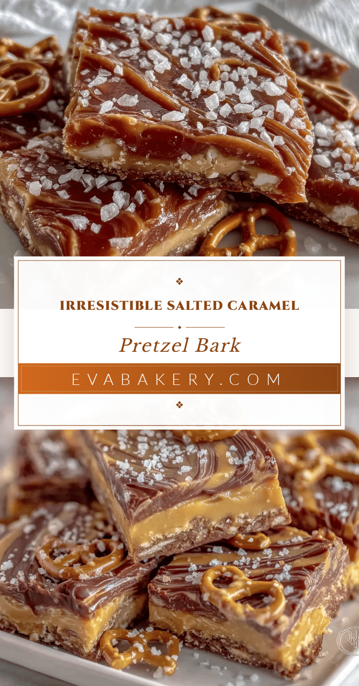 salted caramel pretzel bark recipe