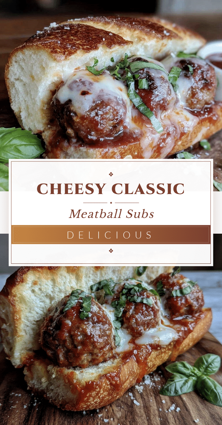 savory meatball subs recipe