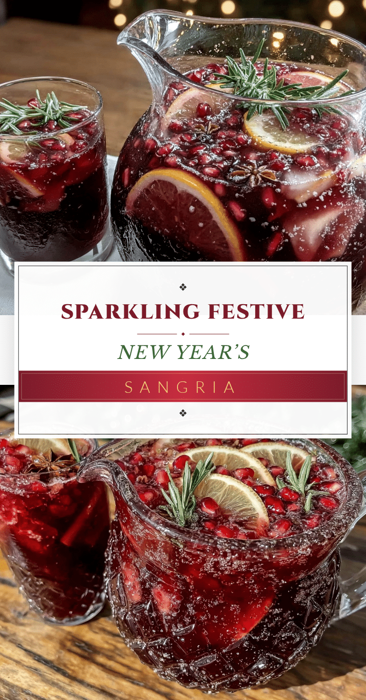 sparkling new years sangria recipe recipe
