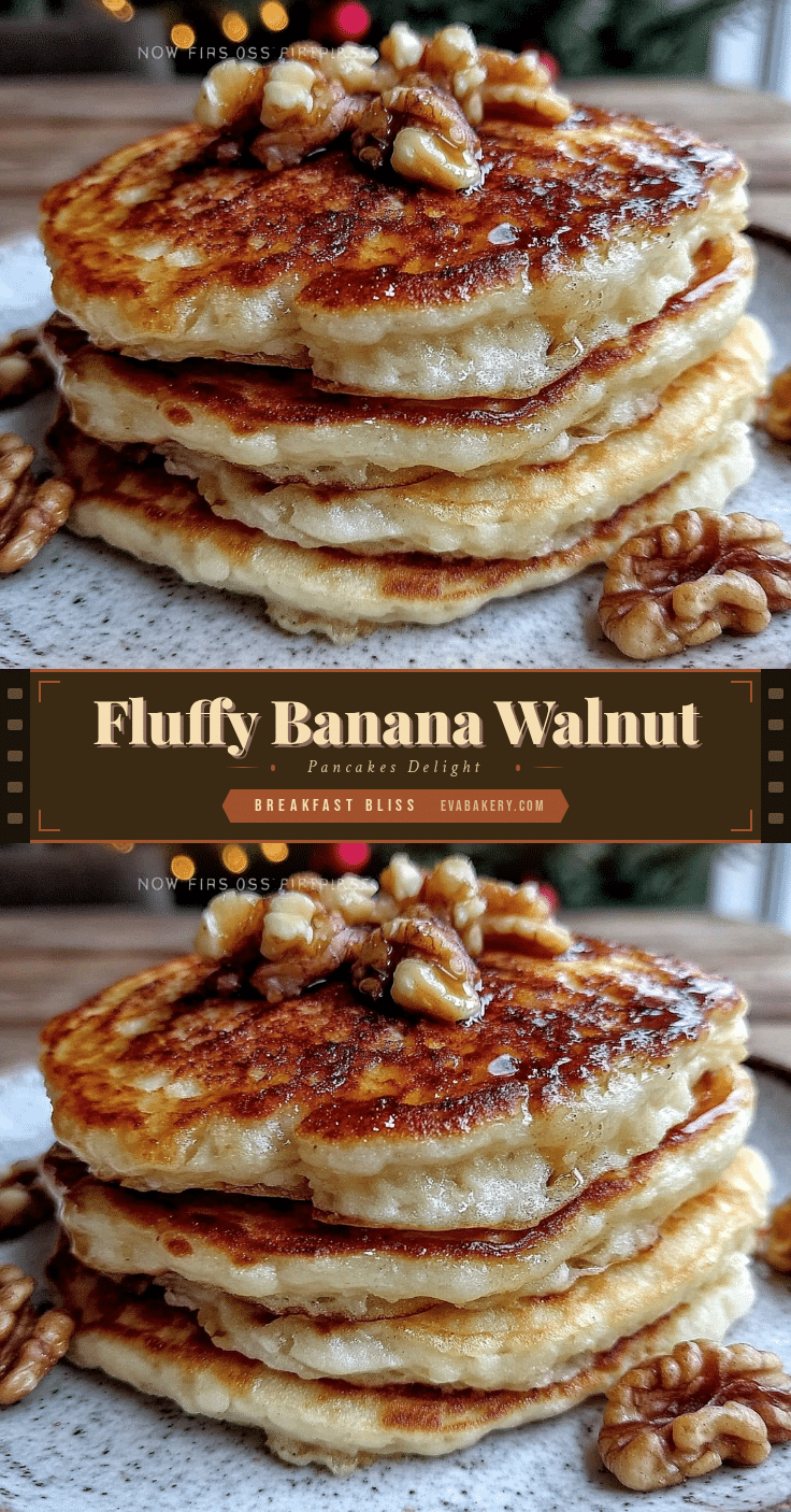banana walnut pancakes recipe