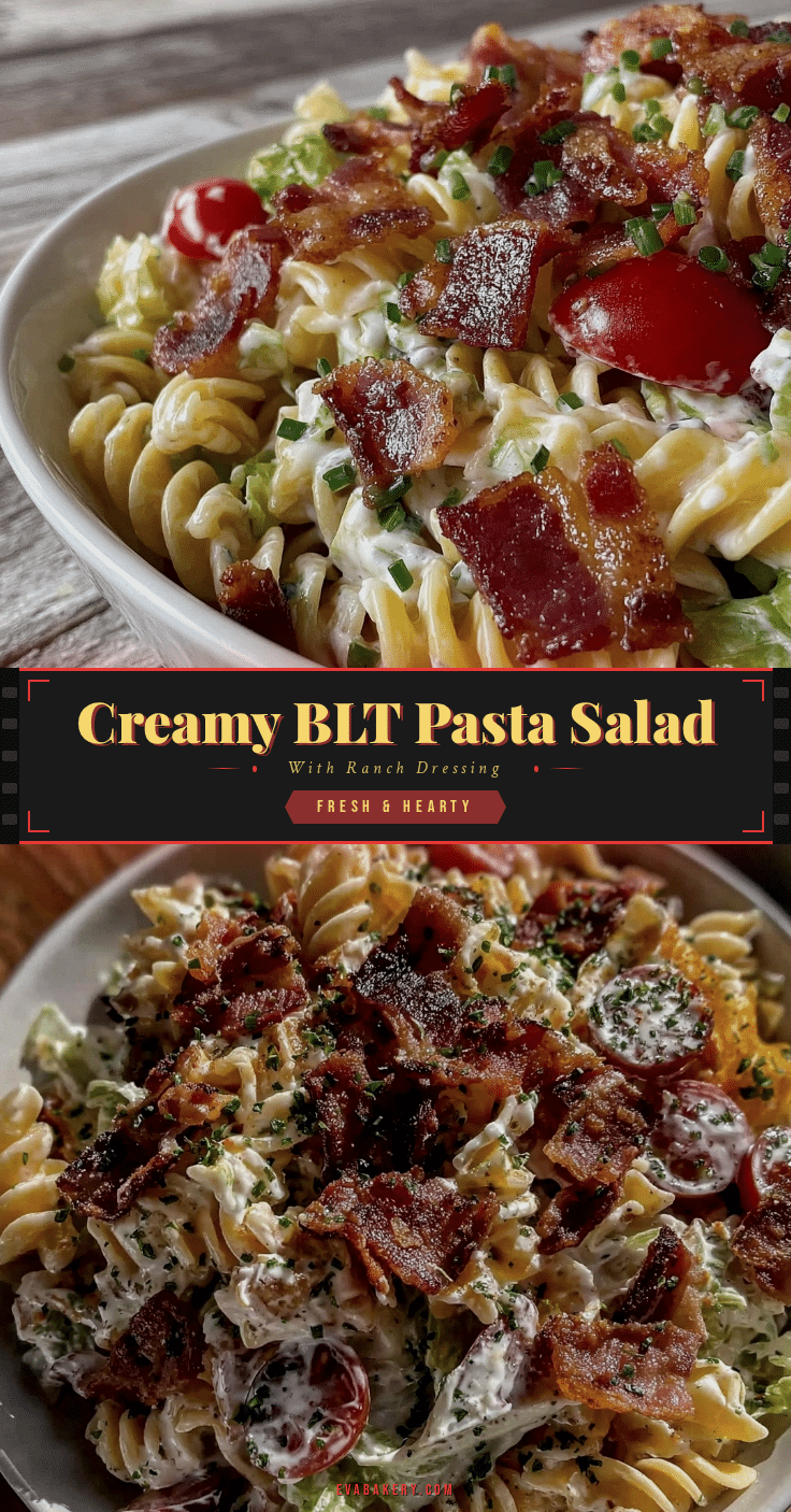 creamy blt pasta salad recipe