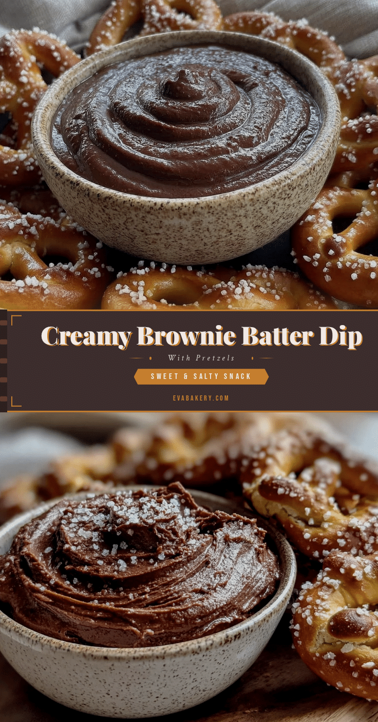 creamy brownie batter dip recipe