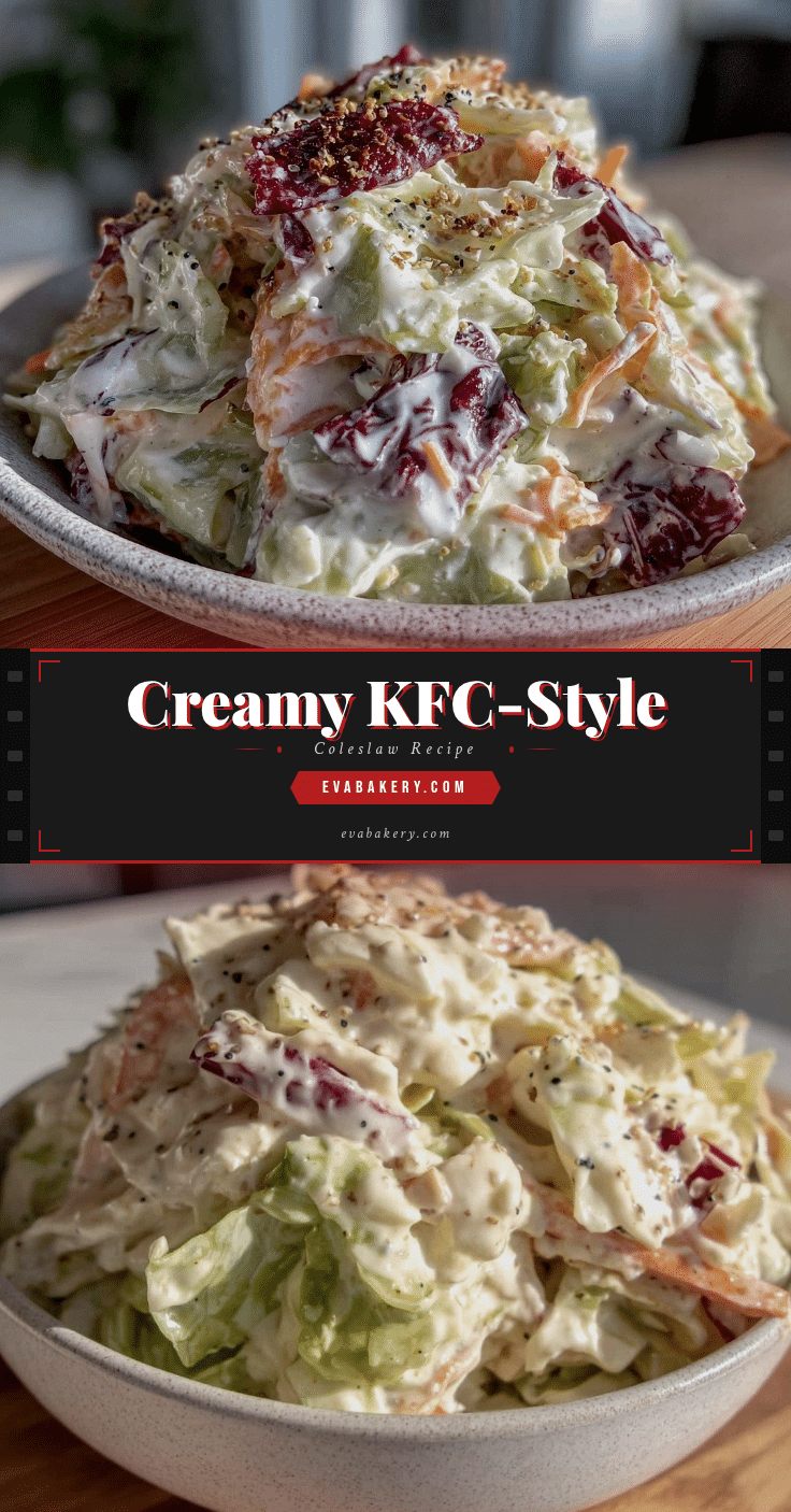creamy KFC-style coleslaw recipe recipe