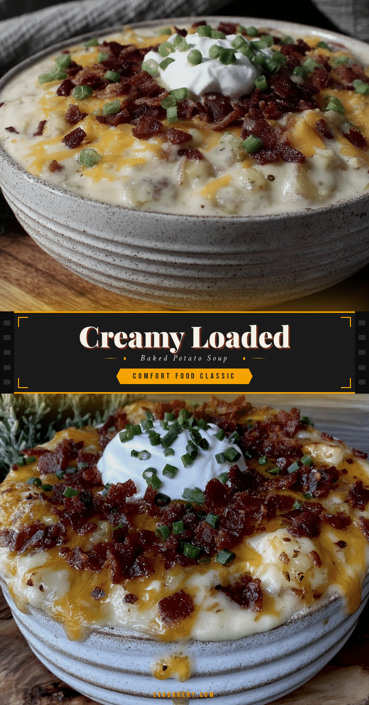 creamy loaded baked potato soup recipe