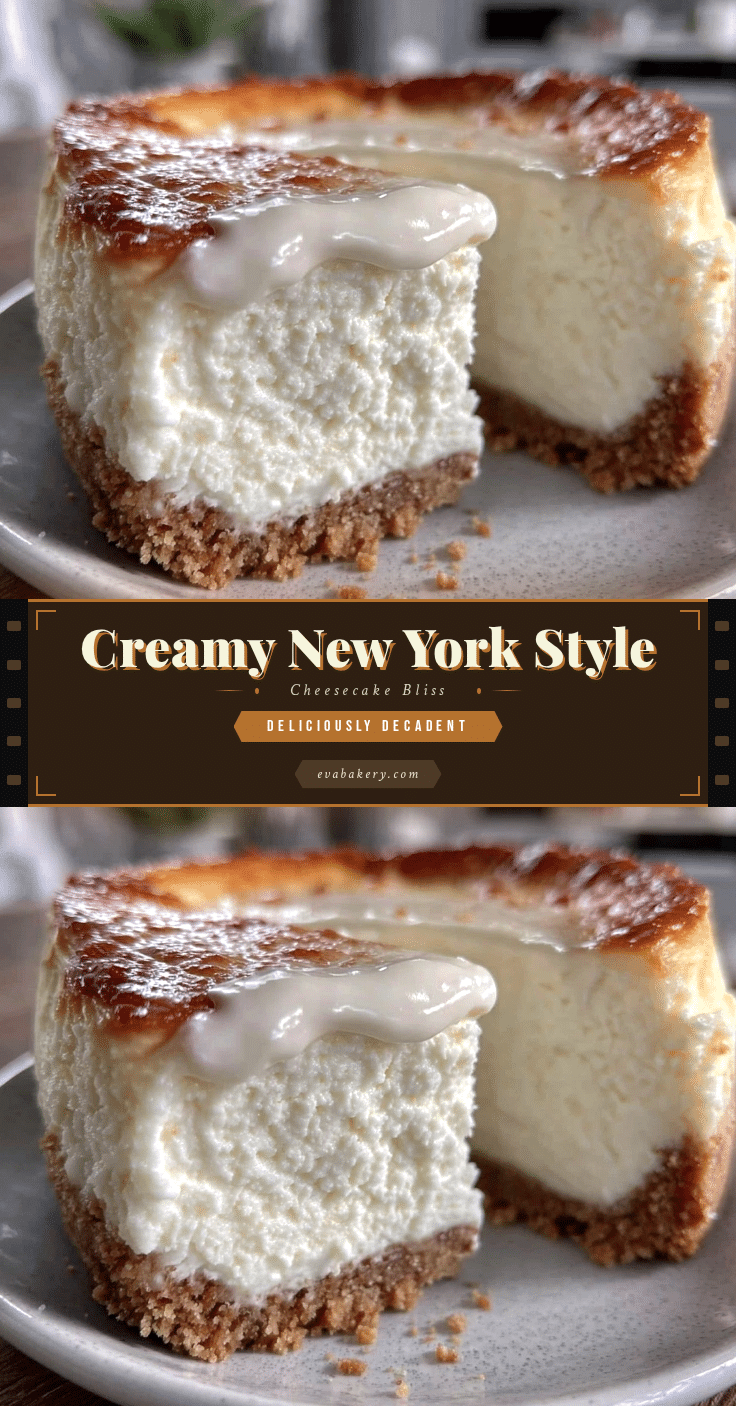 creamy new york style cheesecake recipe