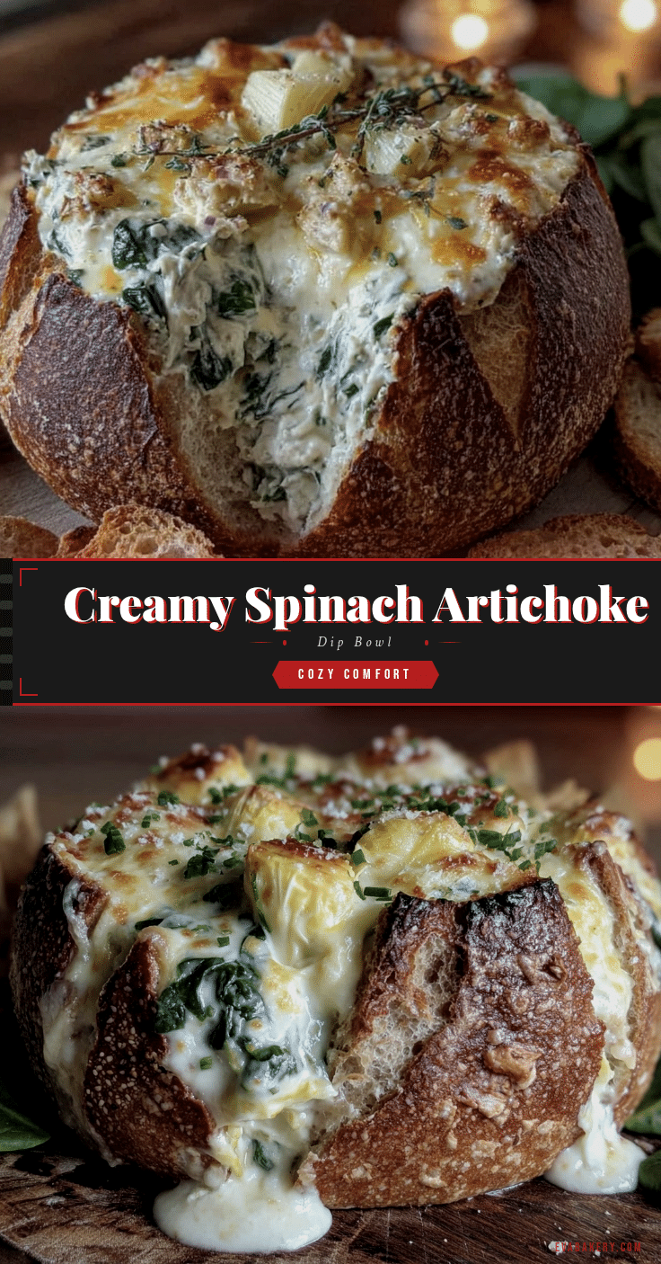 creamy spinach artichoke dip recipe