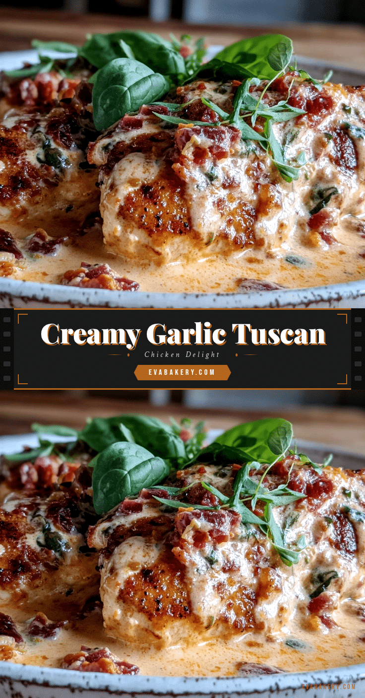 creamy tuscan chicken recipe