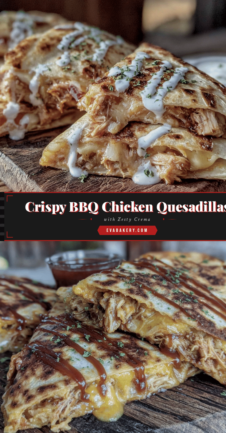 crispy BBQ chicken quesadillas recipe