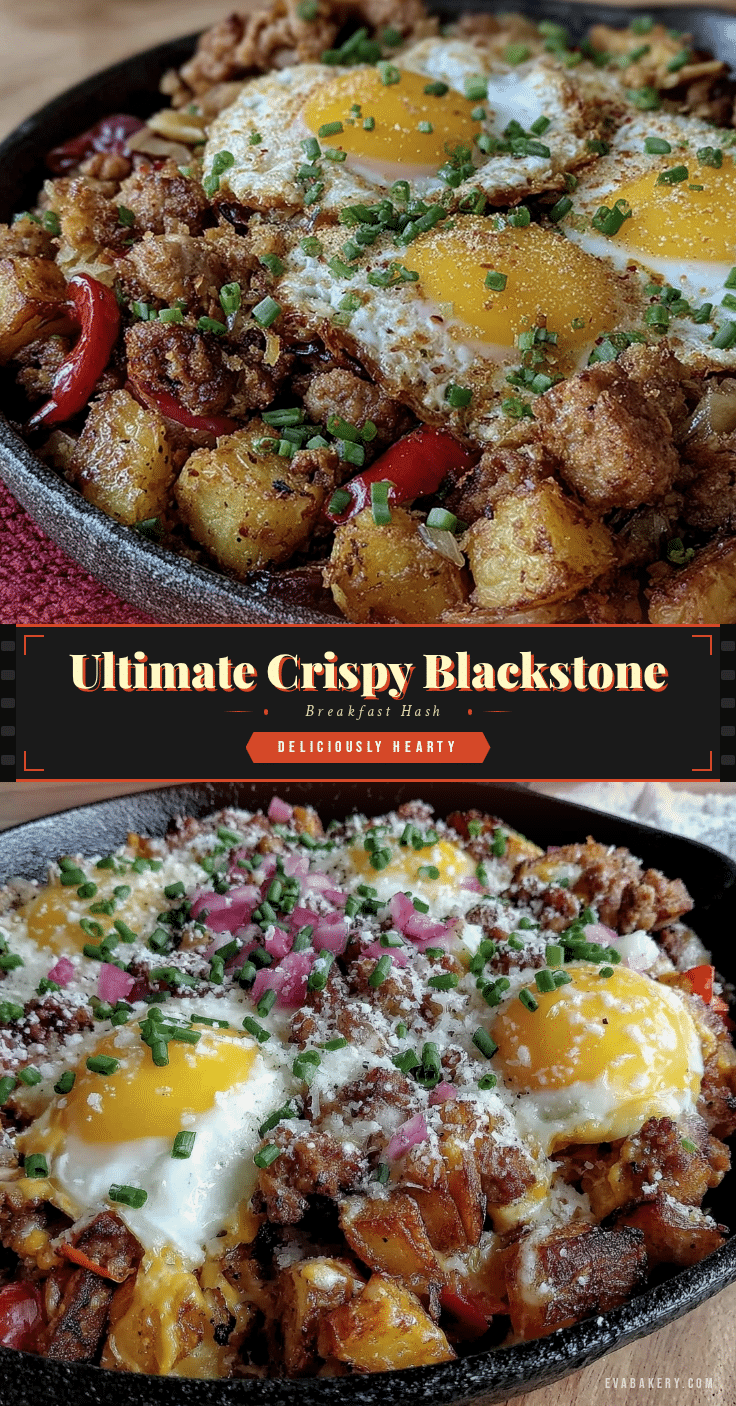 crispy Blackstone breakfast hash recipe