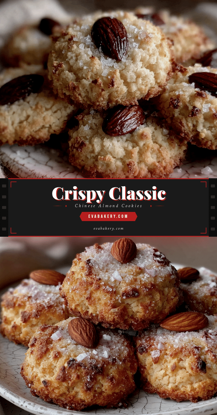 crispy classic Chinese almond cookies recipe