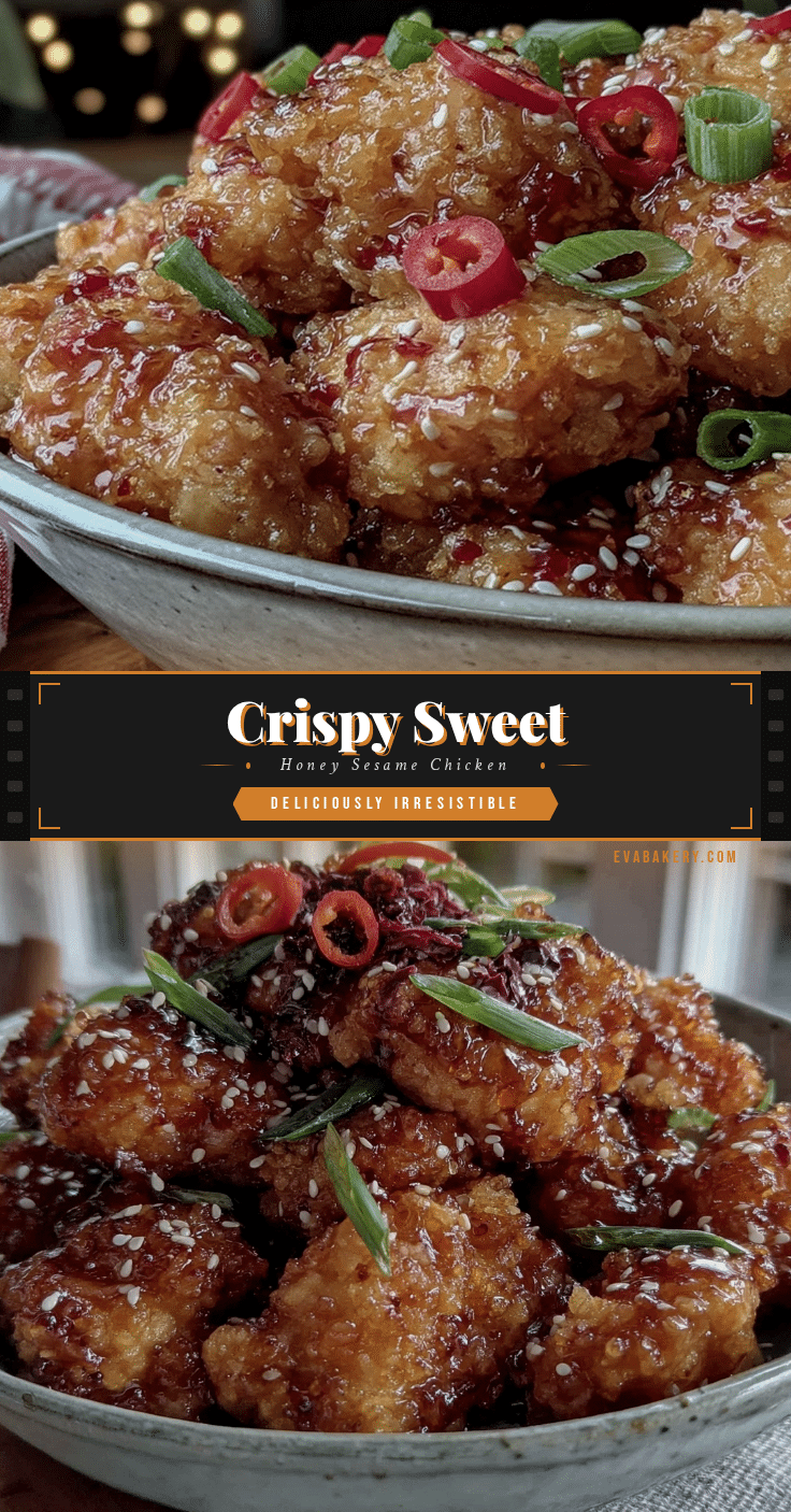 crispy honey sesame chicken recipe