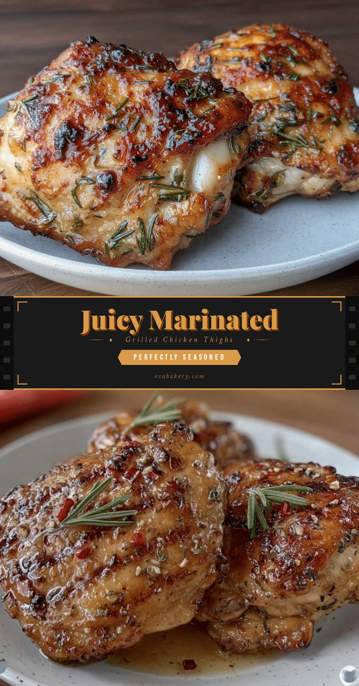 crispy marinated grilled chicken thighs recipe