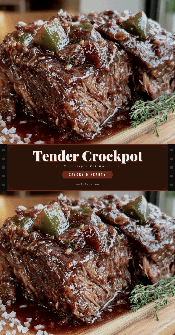 crockpot mississippi pot roast recipe