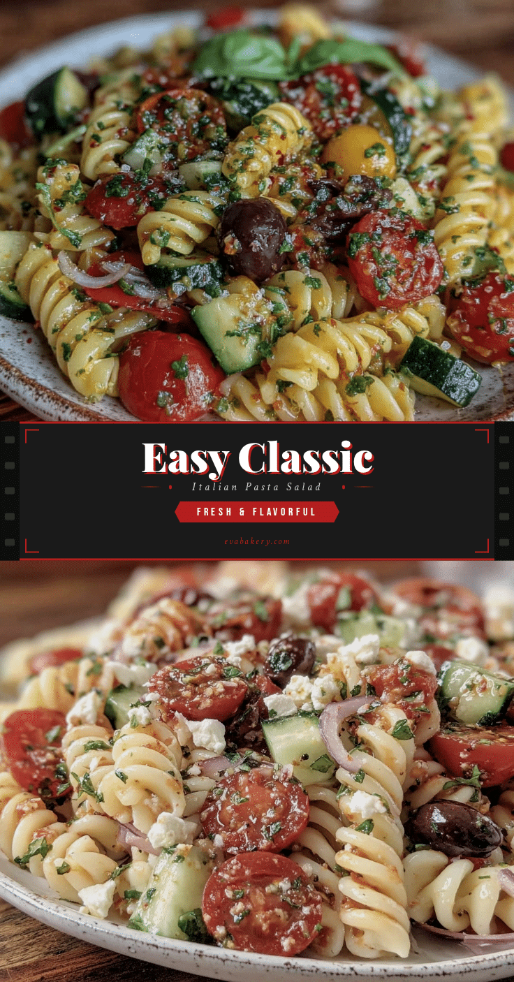 easy classic italian pasta salad recipe