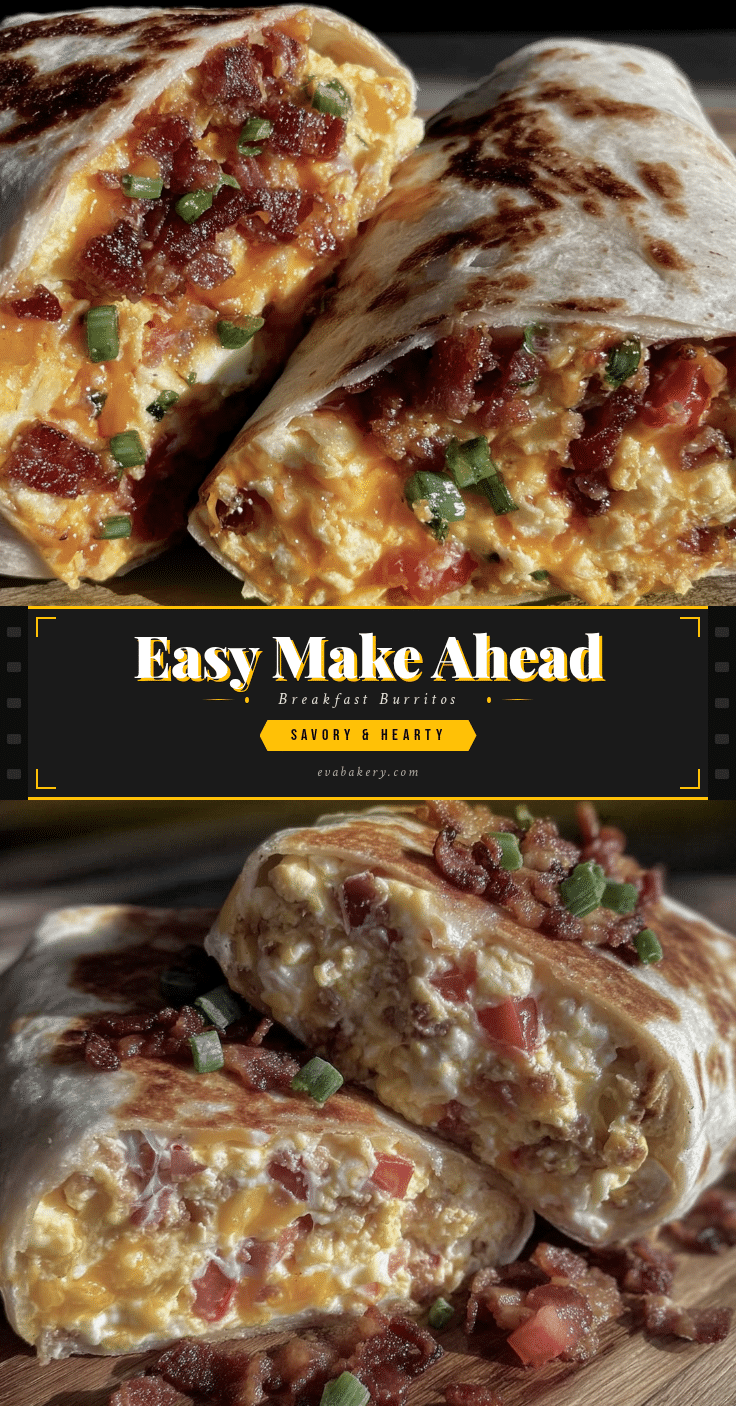 easy make ahead breakfast burritos recipe