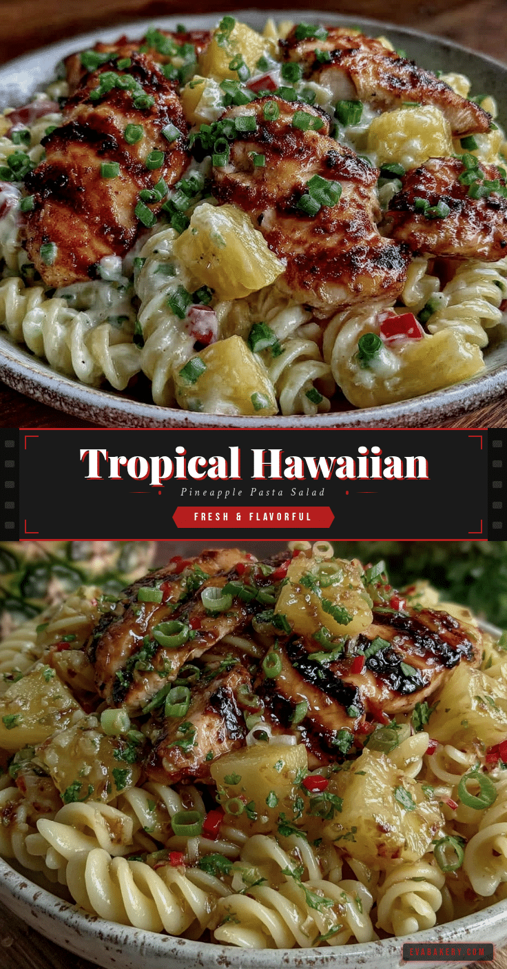 fresh hawaiian pasta salad recipe