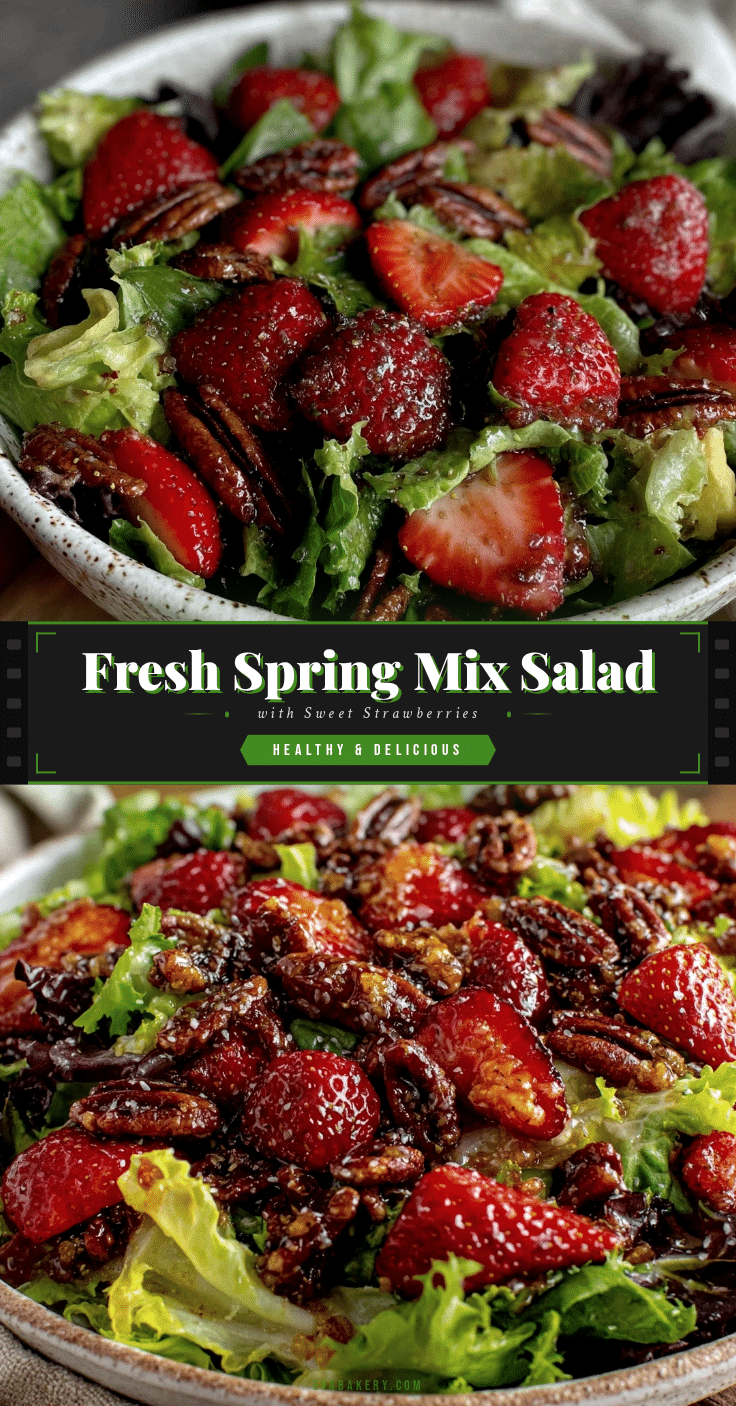 fresh spring mix salad recipe