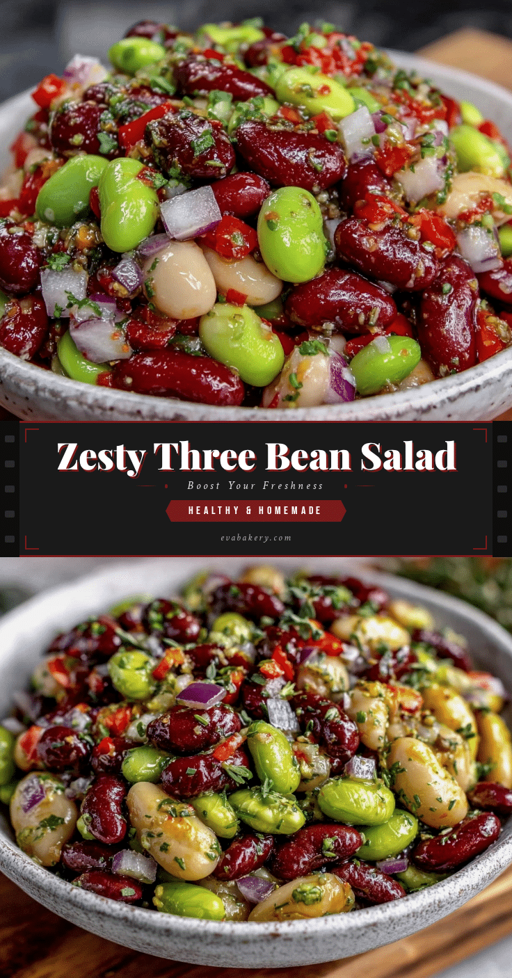 fresh three bean salad recipe