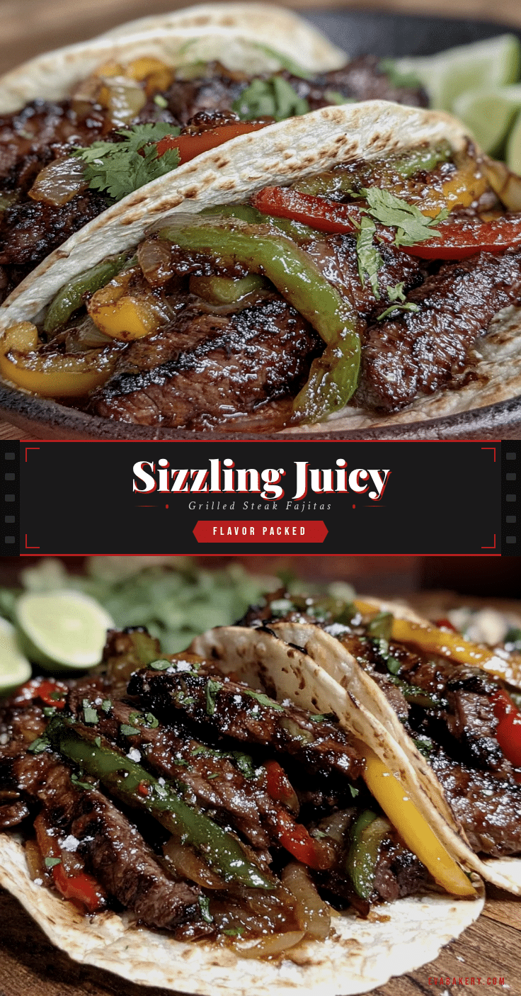 grilled steak fajitas recipe