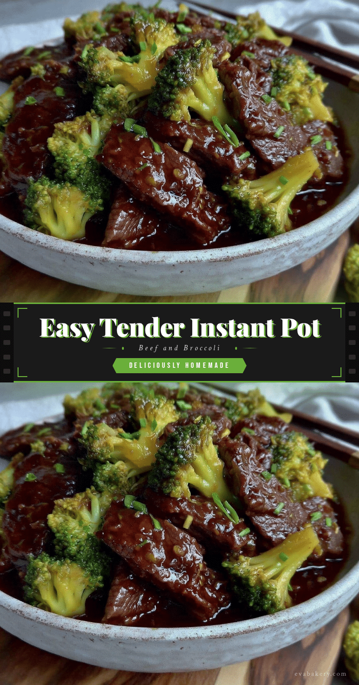 instant pot beef and broccoli recipe