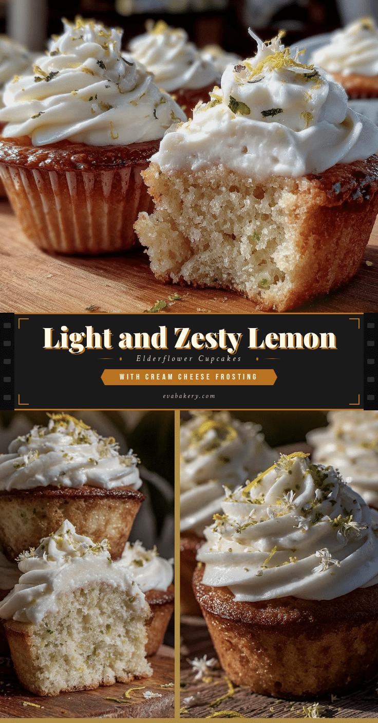 lemon elderflower cupcakes recipe