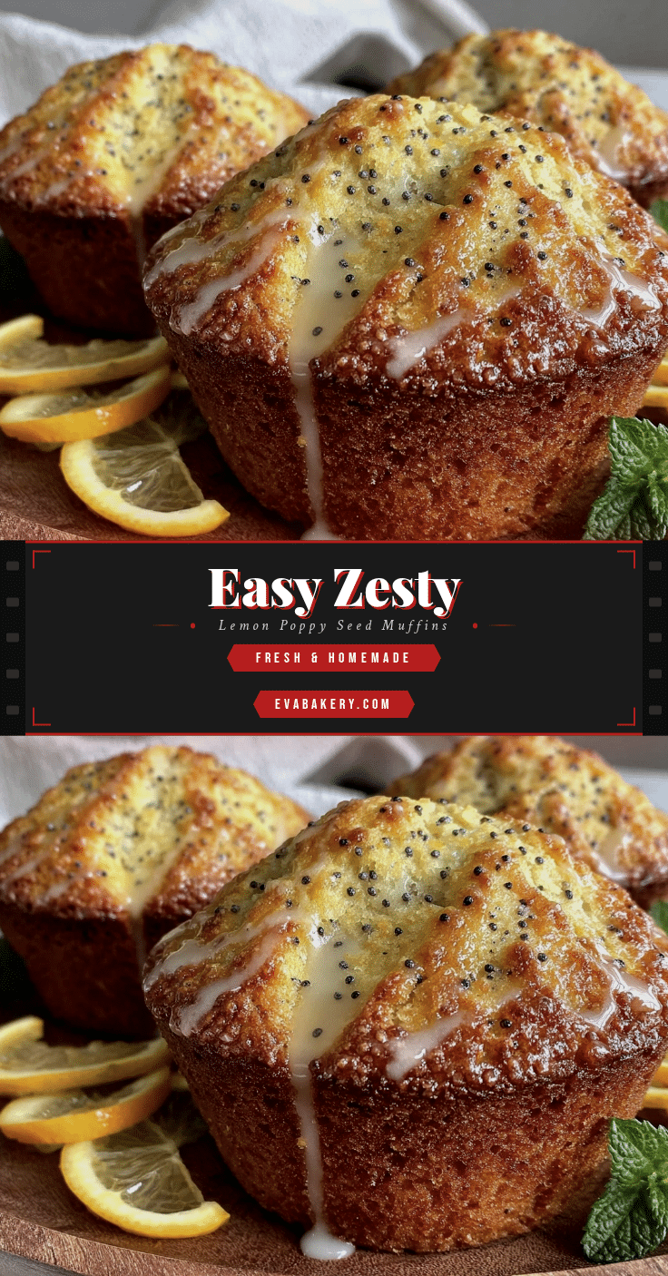 lemon poppy seed muffins recipe