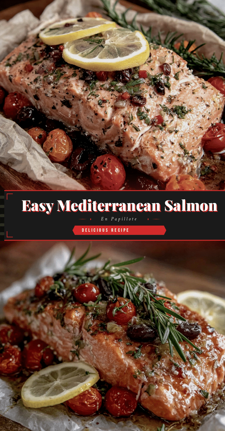Mediterranean Salmon en Papillote recipe