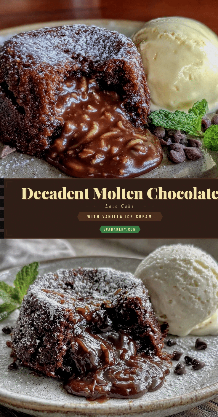 molten chocolate lava cake recipe