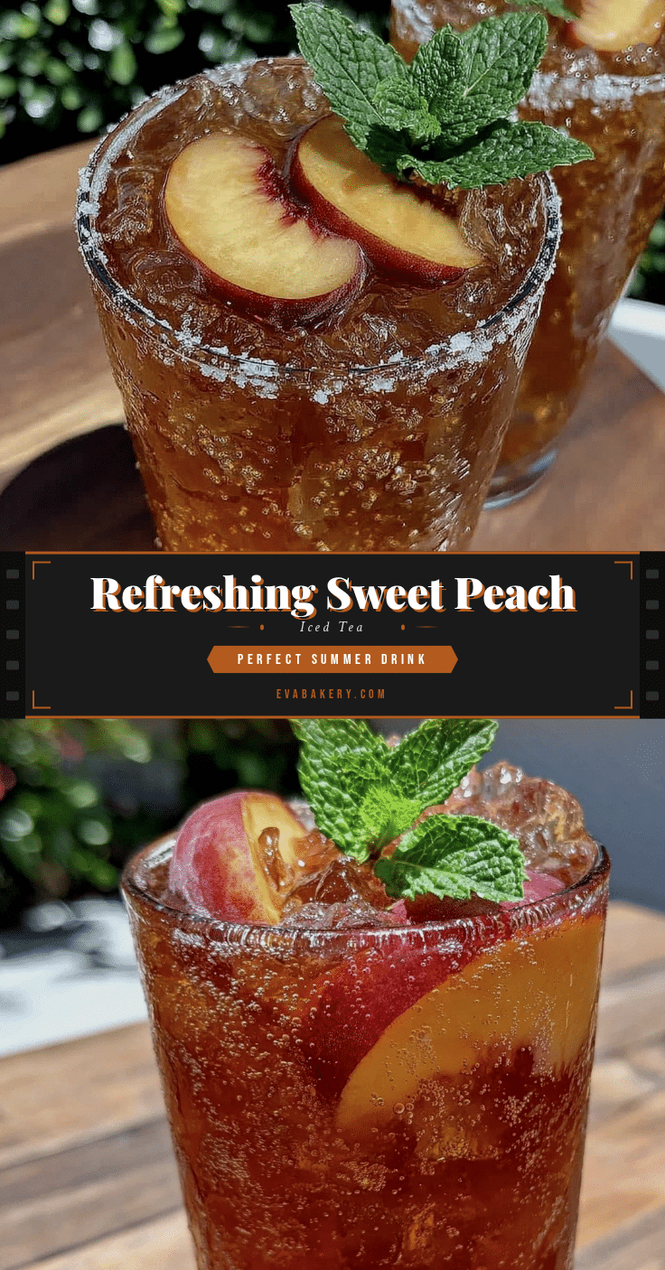 sweet peach iced tea recipe
