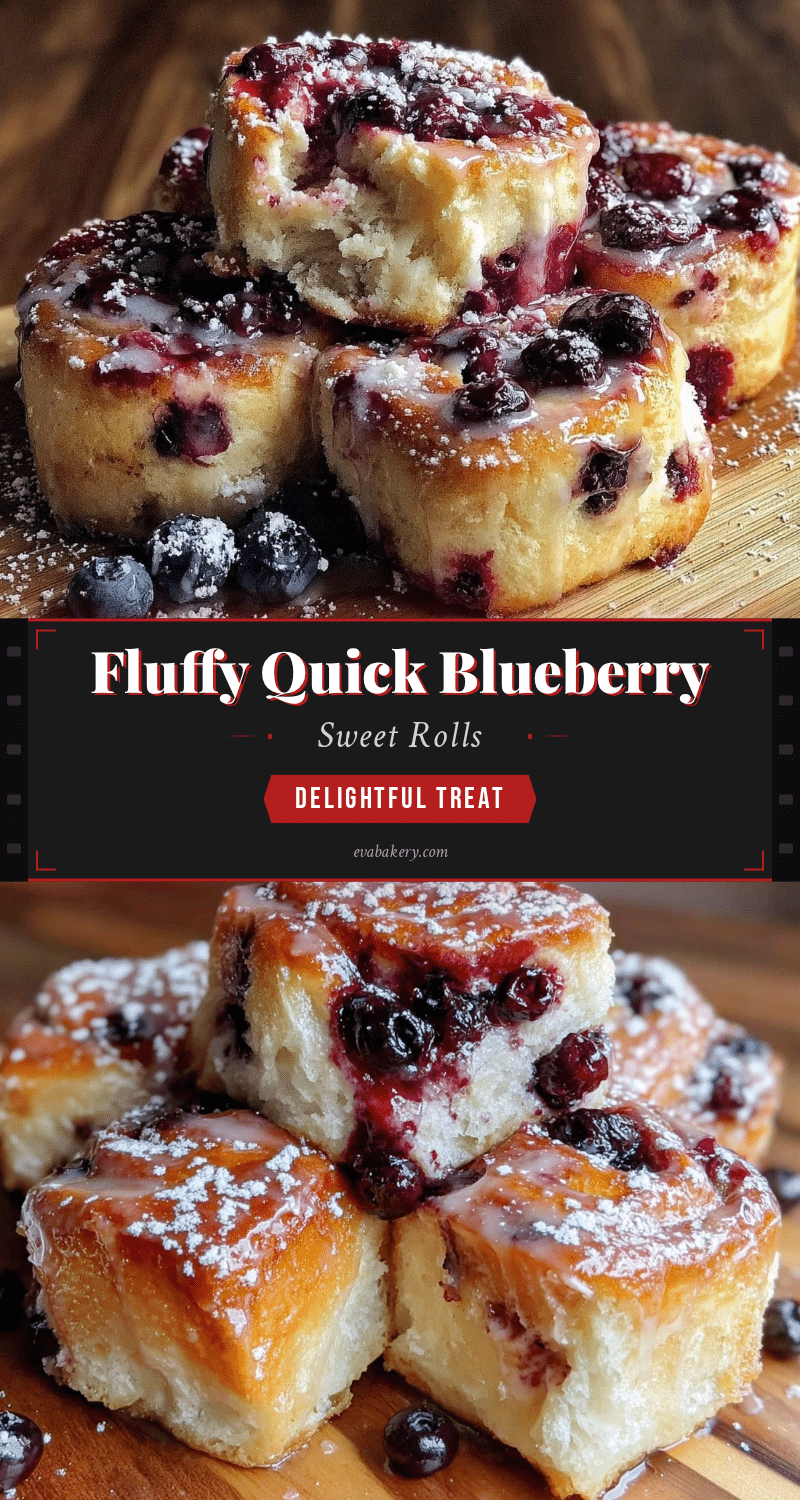 blueberry sweet rolls recipe