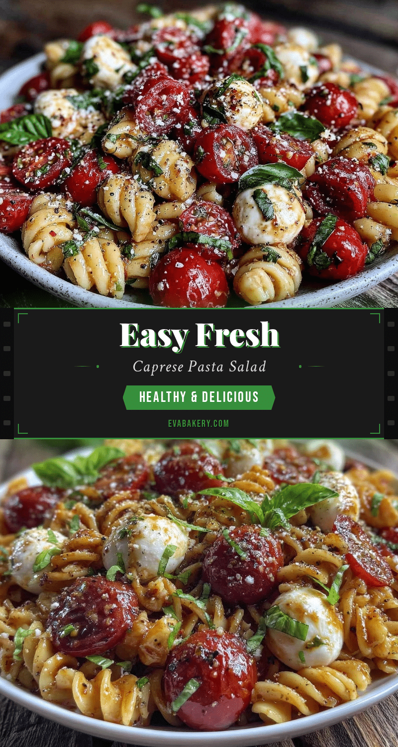 Caprese pasta salad recipe