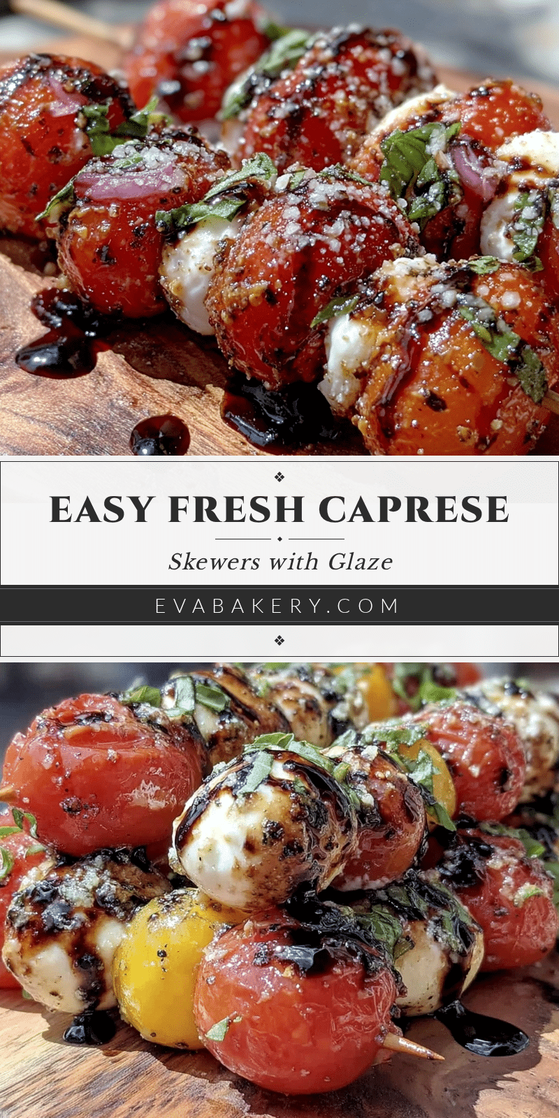 Caprese Skewers recipe