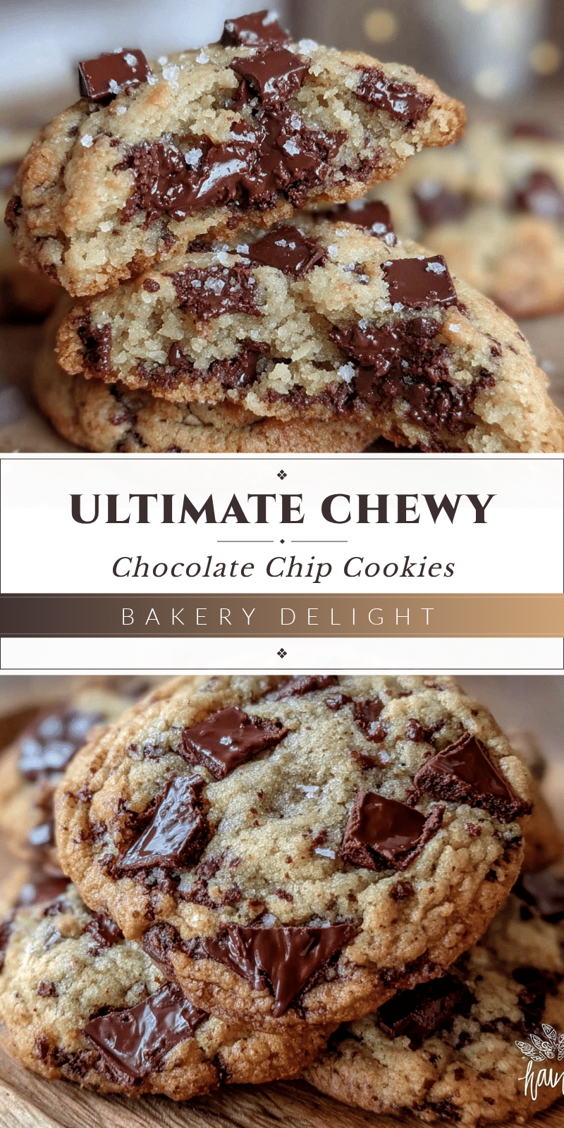 chewy chocolate chip cookies recipe