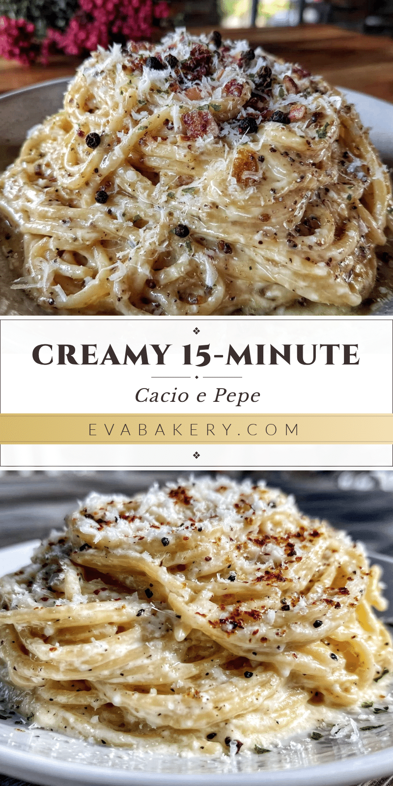 easy 15-minute cacio e pepe recipe