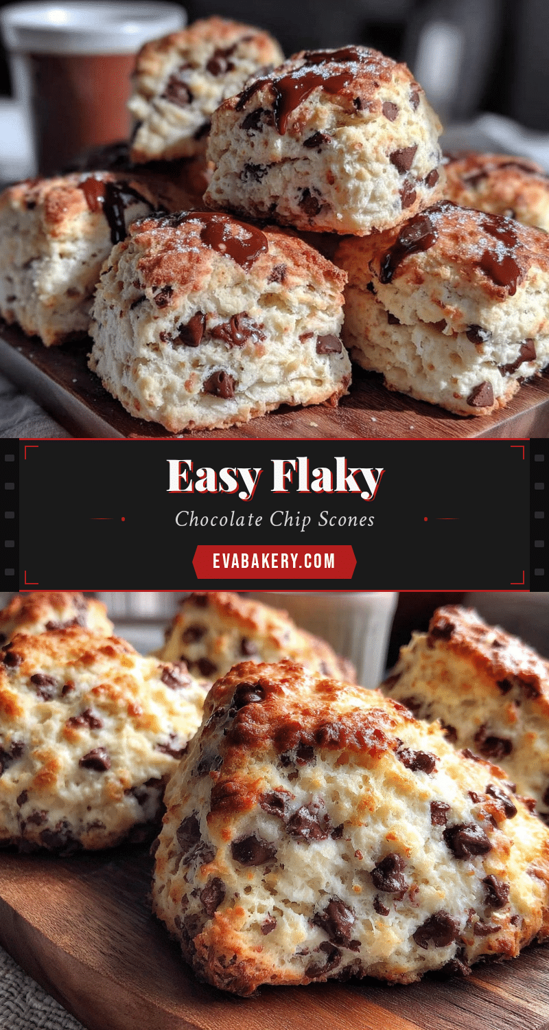 easy chocolate chip scones recipe