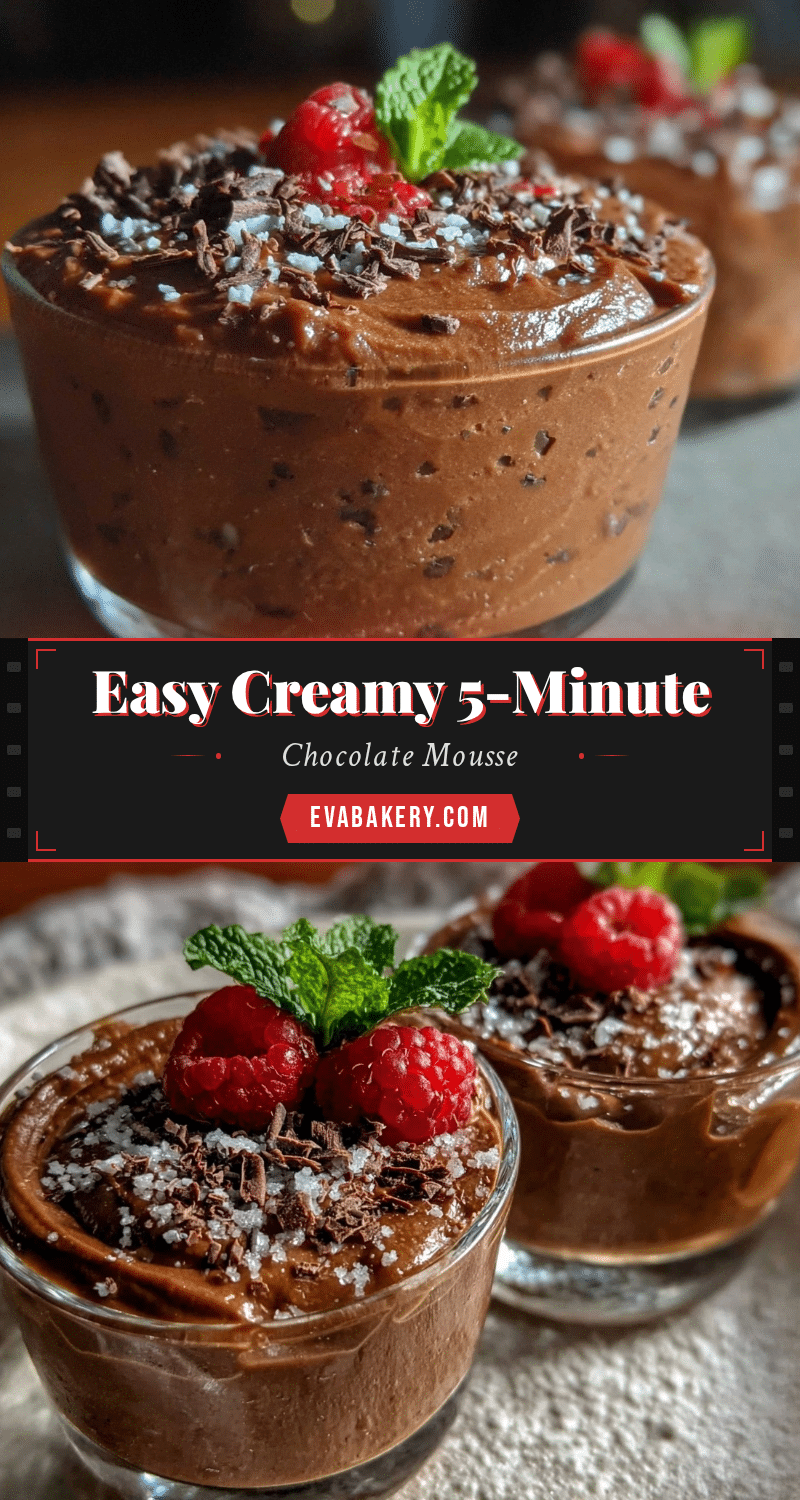 easy creamy chocolate mousse recipe