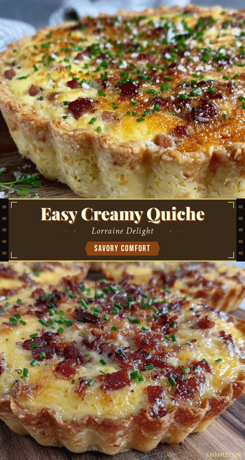 Easy Creamy Quiche Lorraine Recipe recipe