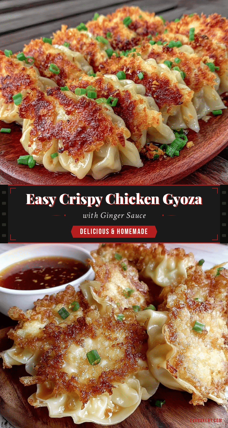 easy crispy chicken gyoza recipe